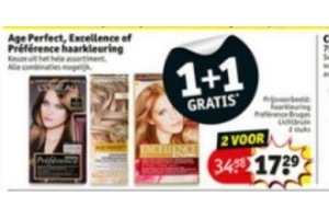 age perfect excellence of preference haarkleuring