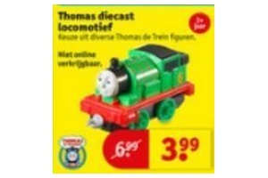 thomas diecast locomotief