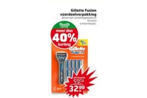 gillette fusion voordeelverpakking