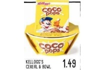 kellogg s cereal en bowl