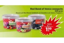 red band of venco snoepsilo