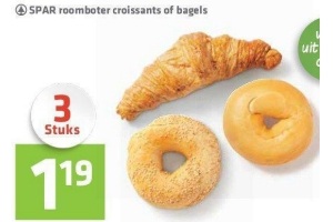 spar roomboter criossants of bagels