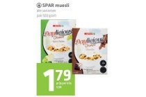 spar muesli