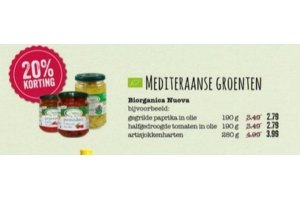 mediteraanse groenten