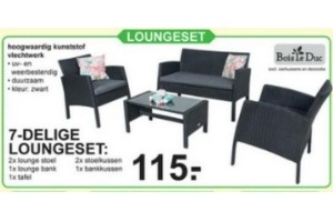 7 delige loungeset