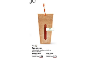 pop up cup