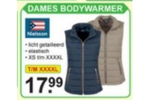 nielsson dames bodywarmer