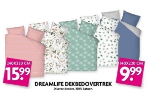 dreamlife dekbedovertrek