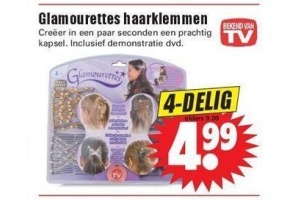 glamourettes haarklemmen