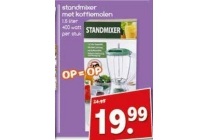 standmixer met koffiemolen