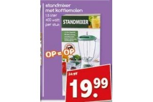 standmixer met koffiemolen