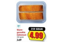 warmgerookte zalmmoot