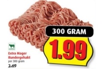 extra mager rundergehakt