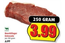 boer en slager entrecote