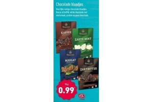 chocolade blaadjes