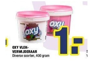 oxy vlekkenverwijderaar