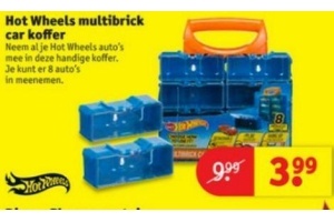 hot wheels multibrick car koffer