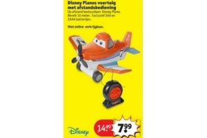 disney planes voertuig met afstandsbediening