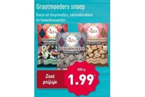 grootmoeders snoep