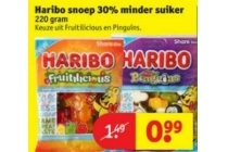 haribo snoep 30 minder suiker