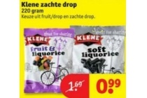 klene zachte drop