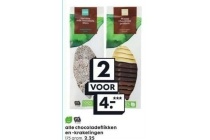 chocoladeflikken en krakelingen