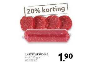 biefstukworst