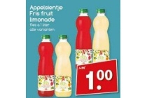 appelsientje fris fruit limonade