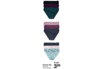 dames slip nu eur3 99 per 3 pak