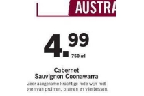 cabernet sauvignon coonawarra wijn nu eur4 99 per fles