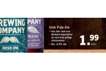 irish pale ale nu eur1 99 per stuk