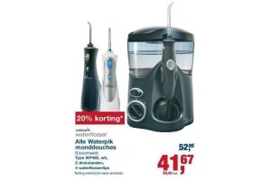 alle waterpik monddouches