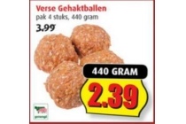 verse gehaktballen