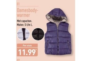 damesbodywarmer