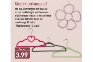 kinderkleerhangerset