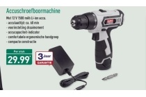 accuschroefboormachine eur29 99