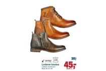lederen bootee