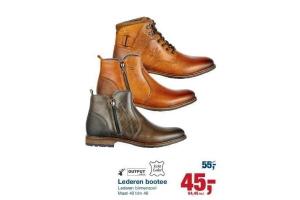 lederen bootee