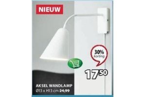 aksel wandlamp nu eur17 50 per stuk