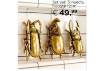 set van 3 insects