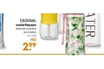 blokker waterflessen nu eur2 99 per stuk