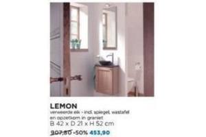 lemon toiletmeubelset