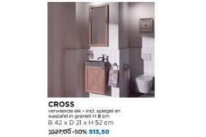 cross toiletmeubelset