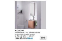 adagio toiletmeubelset