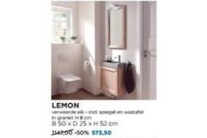 lemon toiletmeubelset