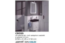 cross toiletmeubelset