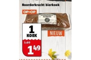 noorderkracht bierkoek