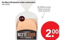 de maro brabantse witte eierkoeken