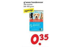 g woon hondenvoer