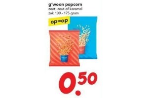 g woon popcorn